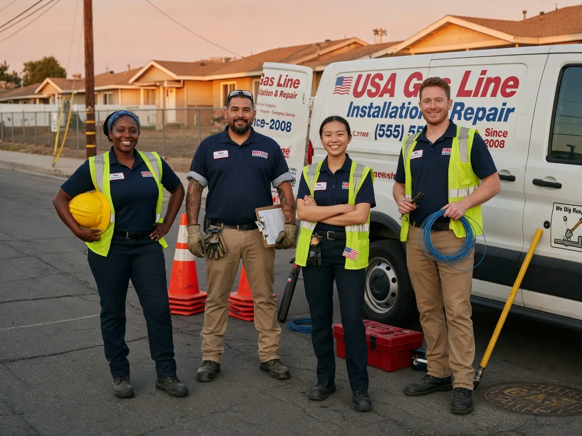 Gas Line Installation company in Urbanna, VA